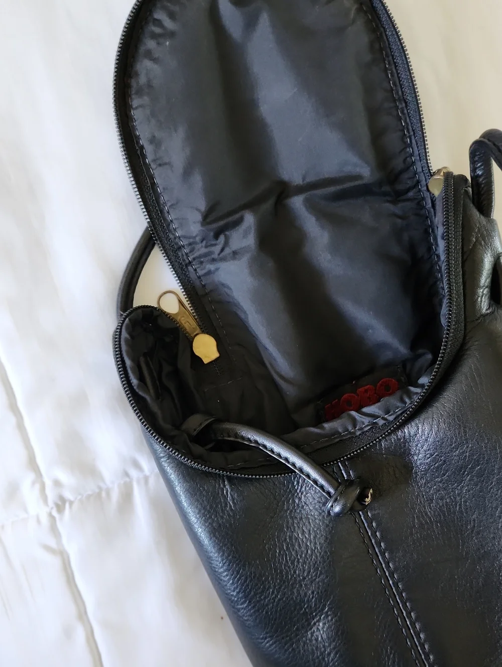 Vintage Leather Crossbody Bag